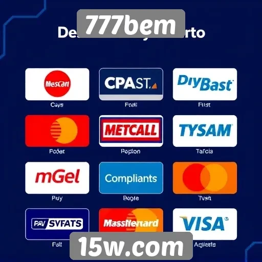 Métodos de pagamento aceitos pelo 777bem