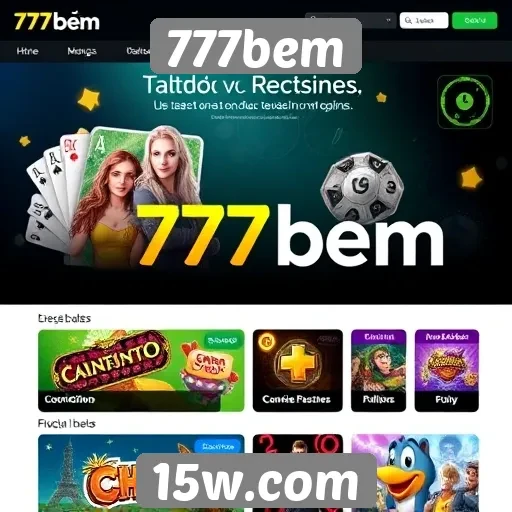 Experiência do usuário no site 777bem